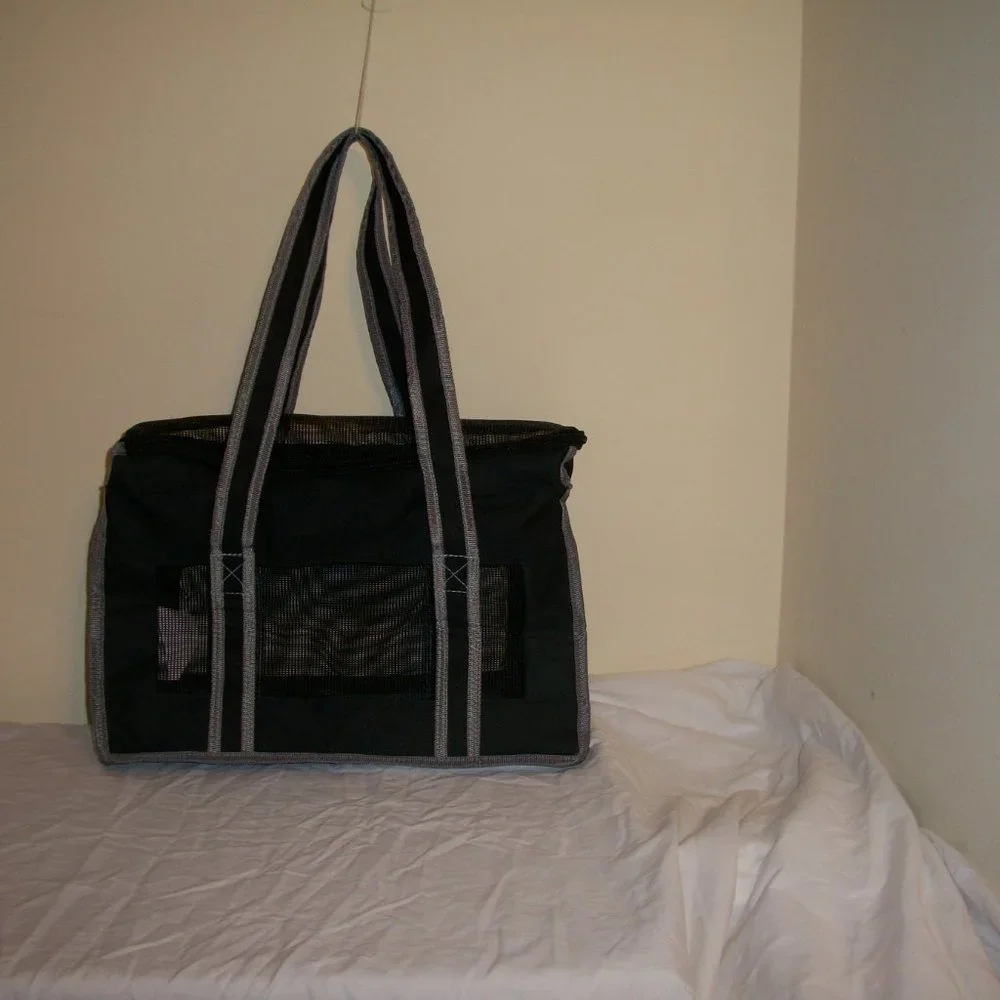 NWT Grreat Choice Black Soft Sided Pet Carrier